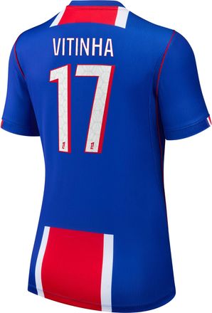 Nike Vitinha Paris Saint-Germain 2026/27 Stadium Home Nike Womens Dri-FIT Soccer Jersey in Blue | NN204147484-PSG