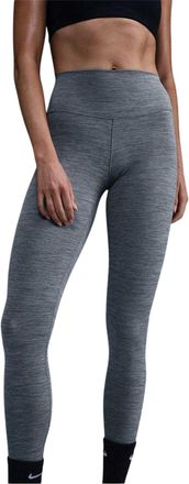 Nike Dames One Dri-FIT Hoge Taille Tights (Rookgrijs)