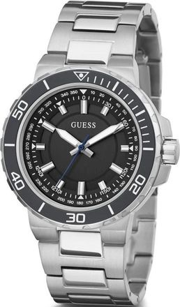 Guess Track Horloge - Heren - Horloges - Grijs - ONE Size - Accessoires