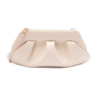 Themoir&egrave; Clutches, female, White, Size: ONE SIZE Detachable Shoulder Bag with Magnetic Closure
