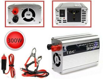 Trade Shop Trade Shop Traesio - Trade Shop - Inverter Potenza 300 Watt Effettivi Convertitore Da 12v A 220v Trasformatore