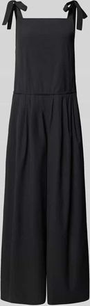 Max Mara Loose Fit Jumpsuit aus reiner Baumwolle Modell AGGUATI in Black, Gr&ouml;&szlig;e 34