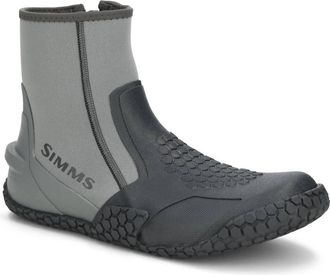 Simms Mens Zip-It Flats Bootie In Black
