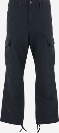 Carhartt Work in Progress Navy Blue Cotton Pant
