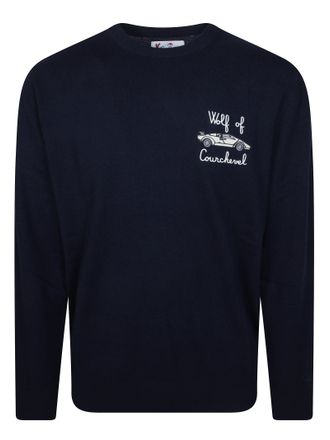 MC2 Saint Barth Wolf Courch Car Vintage Car Knit Sweater