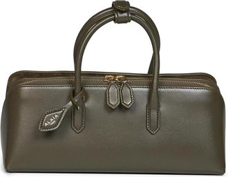 Alaia Delta Small Bag - Dames - Handtassen - Groen - ONE Size - Leer - Tassen