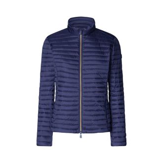 Save The Duck Winter Jackets, female, Blue, Size: 2XL Navy Blue Andreina Animal-Free Puffer Jacket