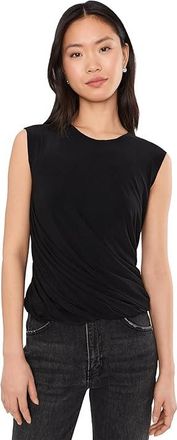 Norma Kamali Sleeveless Twist Top Womens Clothing Black : XL (Womens 10), Elastane/Polyester