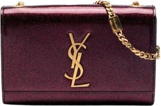Saint Laurent Pre-owned Mini Bags, female, Red, Size: ONE SIZE Pre-owned The Kate Crossbody Bag