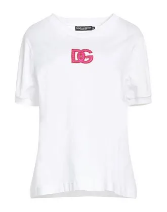 DOLCE & GABBANA レディース アイスクリーム Tシャツ マルチカラーのウィメンズ Tシャツ ジャージー DGクリスタル