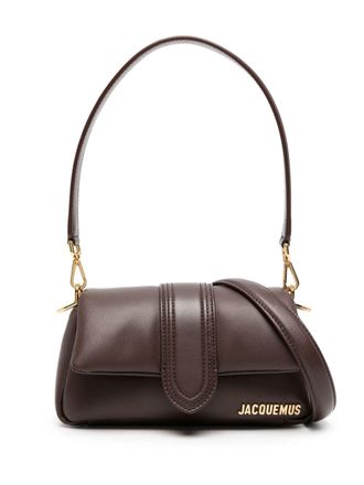 Jacquemus Le Petit Bambimou shoulder bag - women - Lambskin/Cotton - OS - Brown