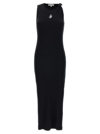 J.W.Anderson J.W.Anderson Womens Logo Ribbed Dress