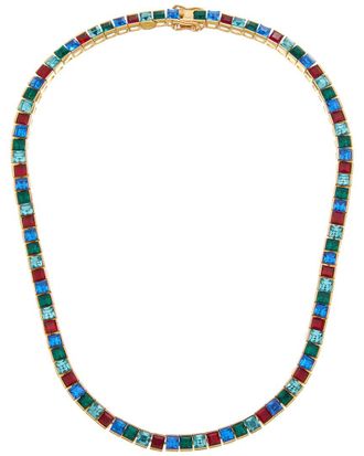 Kenneth Jay Lane Tennis Necklace
