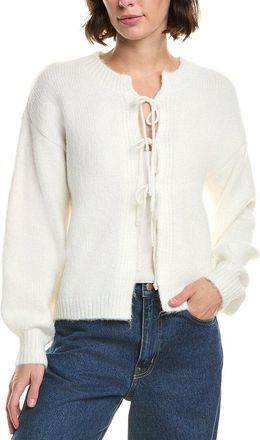 Elan Elan Tie-Front Cardigan