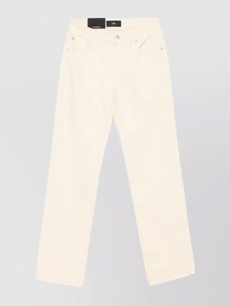 7 For All Mankind straight leg corduroy pants