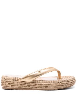 Gianvito Rossi Tahiti teenslippers - Beige