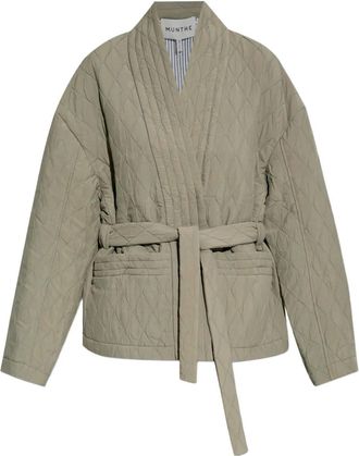 Munthe Giacca trapuntata - Verde
