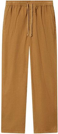 Isabel Marant Nirlen Pants - Heren - Straight fit broeken - Bruin - S - Katoen - Broeken