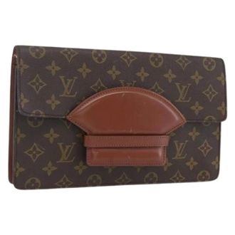 Louis Vuitton Clutch Pre-owned - - Pre-owned - Donna - Marrone - ONE SIZE