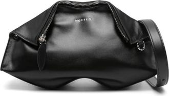 Alexander McQueen Black Manta Clutch