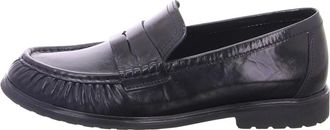 Gabor Loafer met ruches - Dames - Schoenen - Zwart - Maat: 40 EU Leer