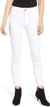 DL1961 Farrow High Waist Ankle Skinny Jeans in Porcelain at Nordstrom Rack, Size 28