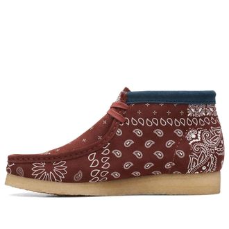 Clarks (WMNS) Clarks Wallabee Boots Paisley Brick 26168826