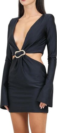 AMEN ITALY Womens Mini Dress - Black