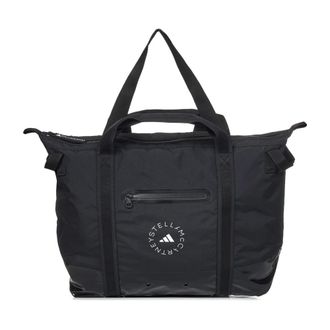adidas by Stella McCartney Zwarte Tote Tas voor Vrouwen - Dames - Tassen - Zwart - Maat: ONE Size