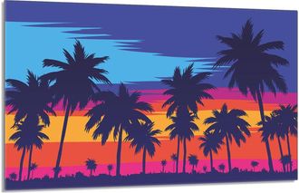 OEM Protector De Cristal Para Estufa 80x52 Palms