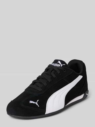 Puma Sneaker aus Leder-Mix Modell Replicatch in Black, Gr&ouml;&szlig;e 40,5