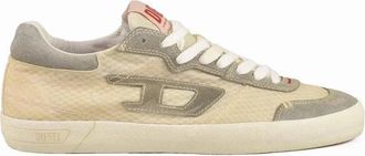 Diesel Fabric/Suede Sneakers - Grey/Beige