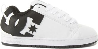 DC Skate Inspired Trainers in White Black