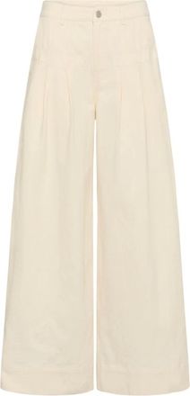 Karen by Simonsen Emery Pants - Dames - Broeken - Beige - Maat: XS