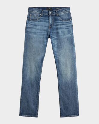 7 For All Mankind Men & apos;s The Straight Whiskered Jeans