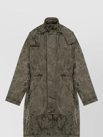 Dries Van Noten linen-blend coat