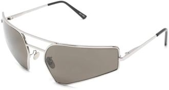 Rick Owens Sonnenbrillen - Sunglasses Prong Silver Temple/black Lens - Gr. unisize - in Schwarz - f&uuml;r Damen