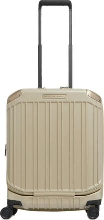Piquadro Koffers, unisex, Beige, ONE Size, Polyester, Dubbel te openen handbagage koffer