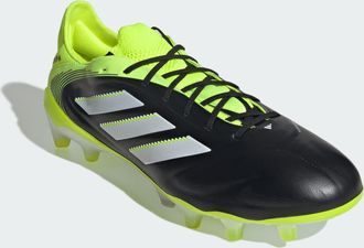 adidas adidas Performance Unisex Copa Pure 3 Elite Firm Ground Boots - Black Leather - Size UK 10.5