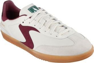 Skechers Hotshot Pyke Synthetic Heren Natuur/Bourgondië Trainers