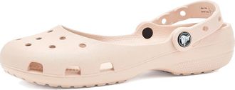 Crocs Classic Ballet, Ballet Slippers Womens Slip-on Dress Shoes Quartz : 10 M, EVA