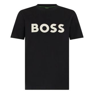 HUGO BOSS Camiseta con logo - Tops - Hombre - Negro - 2XL