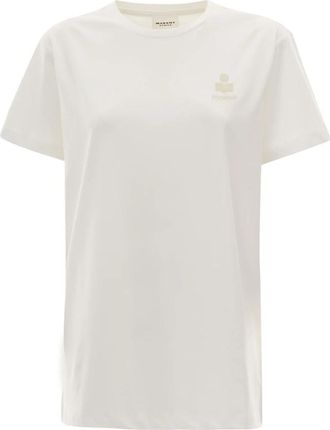 Isabel Marant Aby T-Shirt - Dames - T-shirts - Wit - XS - Katoen - Tops