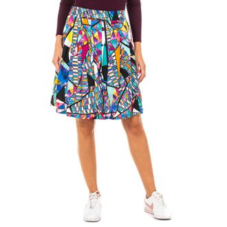 La Martina Uitlopende rok met binnenvoering JWK001 vrouw