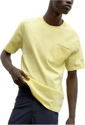 Ecoalf Salce T-shirt - Heren - T-shirts - Geel - S - Katoen - Tops