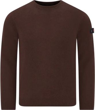 Peuterey New Marlon NC - Heren - Truien - Bruin - Maat: XL Wol