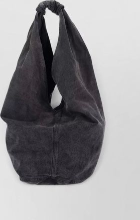 Our Legacy shoulder bag featuring distinctive knotted handle