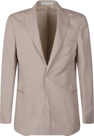 Eleventy Jassen, Heren, Roze, L, Leer, Blazer