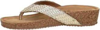 Lazamani Leia Teenslippers - Dames - Slippers - Geel - 37 EU - Schoenen