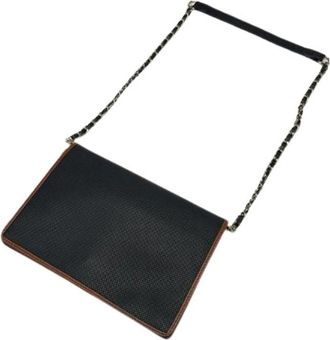 Bottega Veneta Pre-owned leren schoudertas - Dames - Vintage Schoudertas - Zwart - ONE Size - Leer - Vintage